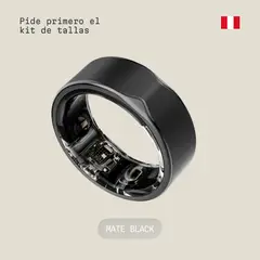 SOMA RING - Anillo Inteligente Mate Black