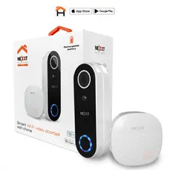 Nexxt Solutions - Timbre Inteligente Nexxt Nhc-d100 Wifi Cámara Video 1080p