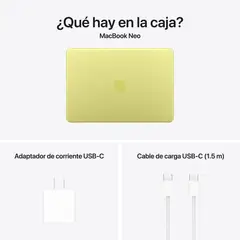 APPLE - MacBook Neo 13-inch A18 Pro 8GB RAM 512GB SSD - Citrus/Teclado inglés