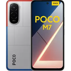 XIAOMI - Celular POCO M7 8GB + 256GB 25062PC34G NFC Batería masiva de 7000 mAh Snapdragon 685 .