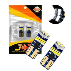 OEM - Foco LED T10 Para Auto Luz Blanco 15LED 2Pcs