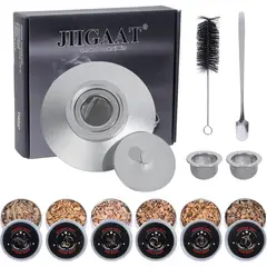 WHISKEY - Kit Ahumador de JIIGAAT Aluminio 6 Sabores de Madera