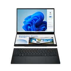 ASUS - Laptop Zenbook Duo UX8406CA-QL444W Core Ultra 9 285H 16GB 512GB 14" FHD OLED Touch Windows 11 Pro