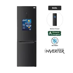 OSTER - Refrigeradora 342L Inverter OS-PNFC347BI Black Inox
