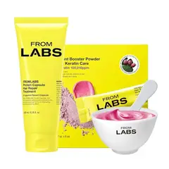 GENERICO - FROMLABS Mascarilla Capilar de Proteína y Queratina – Reparación Intensiva para Cabello Seco, Dañado