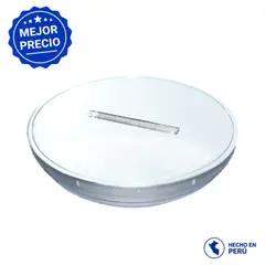 P PERU TEC - Registro 6" Bronce Cromado Pesado