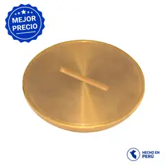 P PERU TEC - Registro 6" Bronce Pulido Pesado