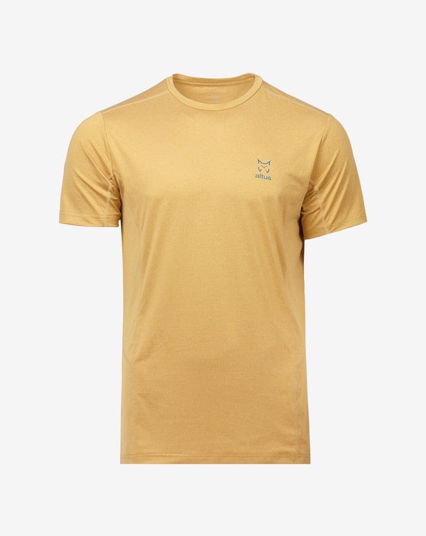 CAMISETA MANGA CORTA HOMBRE MARSHALL MOSTAZA -