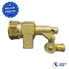 P PERU TEC - Valvula Cisterna 1" (Sin Boya)