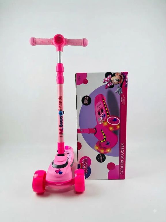 SCOOTER HIDRAULICO CON BLUETOOTH COLOR ROSADO