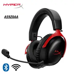 HYPERX - Cloud III S Wireless - Auriculares para juegos (negro-rojo) (A59Z0AA)