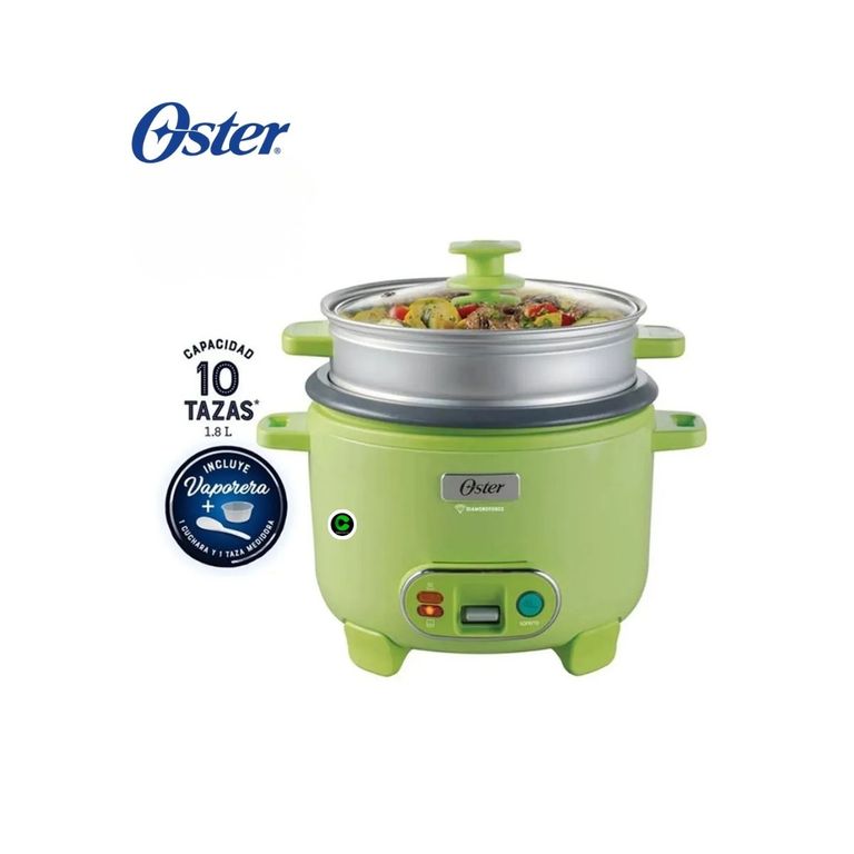 Olla Arrocera de 1.8 Litros 3 en 1 DiamondForce CKSTRC10DFGRN