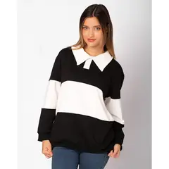 NEBULA - Polera Dalhi - Negro