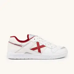 MUNICH - CONTINENTAL V2 70 Zapatillas de Fútbol Sala Profesionales Blanco y Rojo