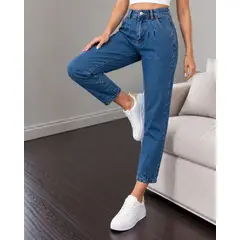 NEBULA - Pantalon Slouchy 4.0 - Azul