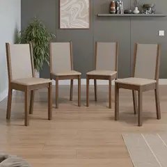MADESA - Kit 4 Sillas de Comedor 4291