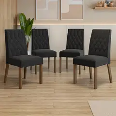 MADESA - Kit 4 Sillas de Comedor 4256