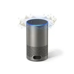 AMAZON - Echo 2da Generación Alexa Plateado