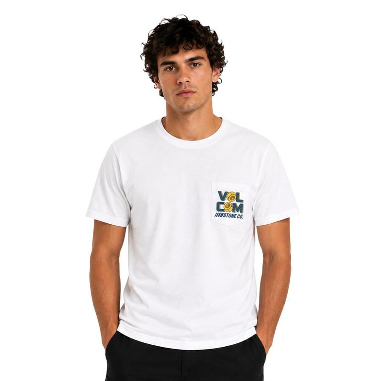 POLO MC PARTED OUT POCKET SST A4312600PR-WHT