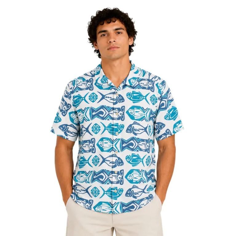 CAMISA MC BAND O FISH AQMWT03555-WBB9