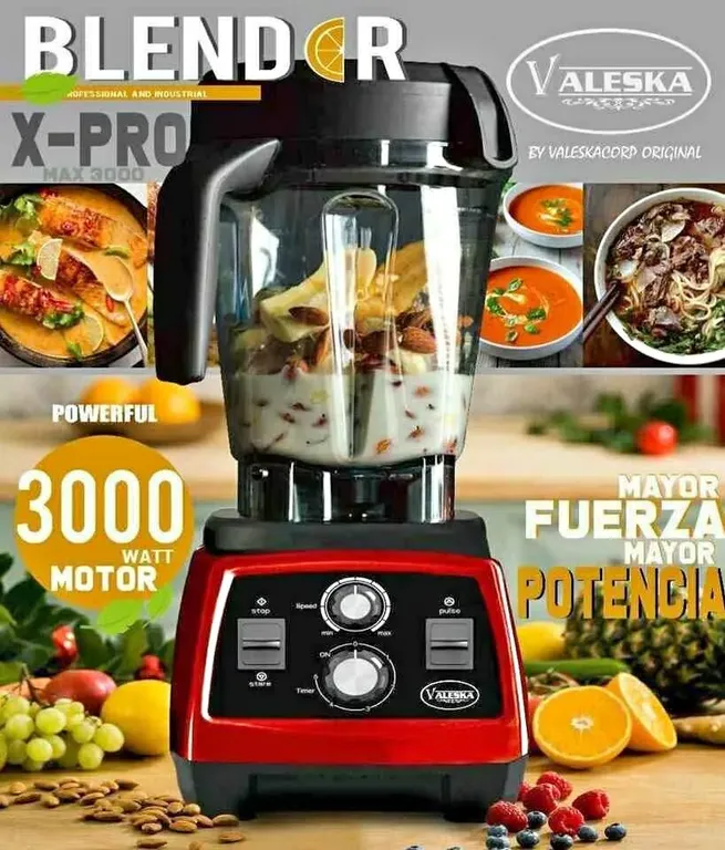Licuadora Blender X Pro Max color clásico
