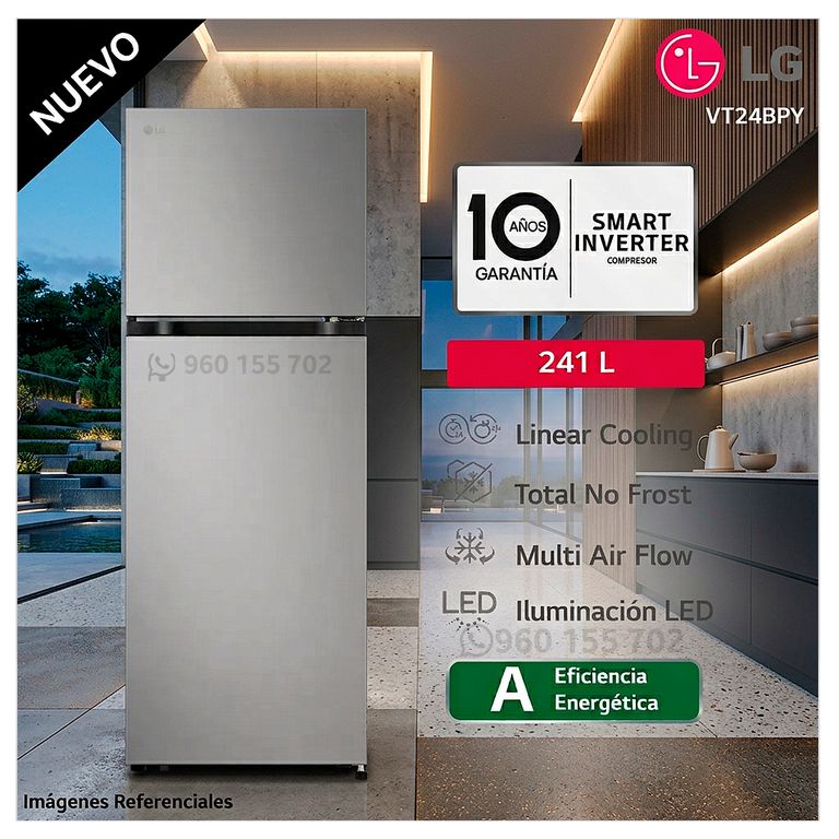 Refrigeradora Top Freezer 241L LinearCooling VT24BPY