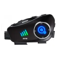 SEISA - Audífonos Bluetooth para Casco Moto Cámara Hd 1080p Bluetooth Ipx6 32gb
