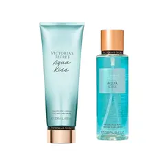 Victoria'S Secret - Pack x2 Aqua Kiss Victorias Secret Mist y Crema