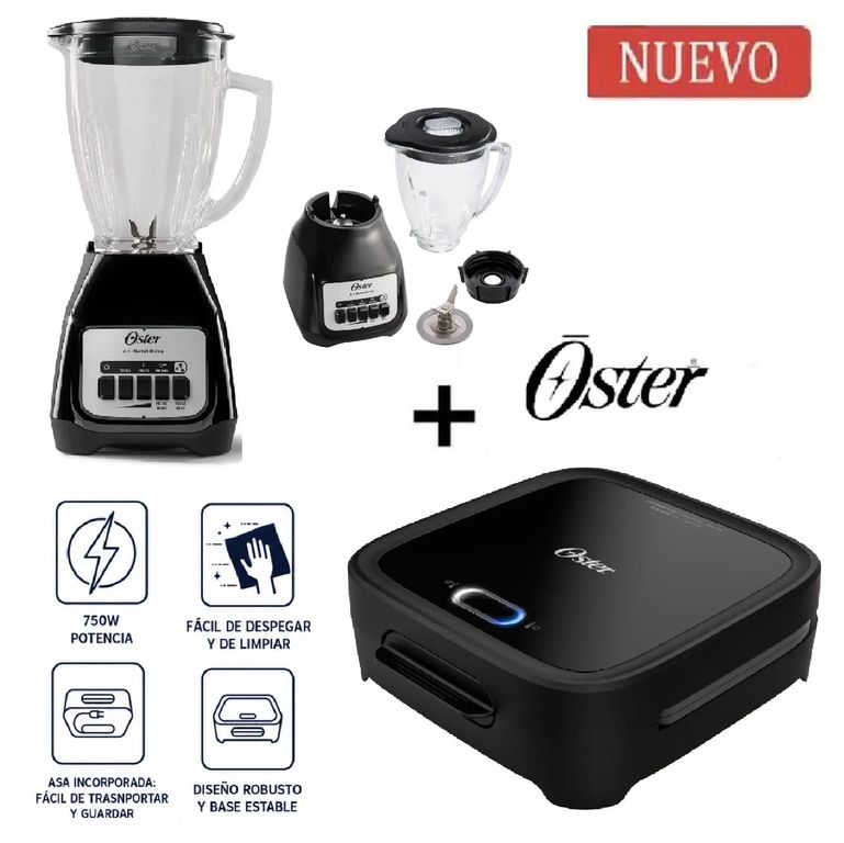 Combo Sandwichera Compacta CKSTSM400 - Licuadora BLSTKAGBPB0