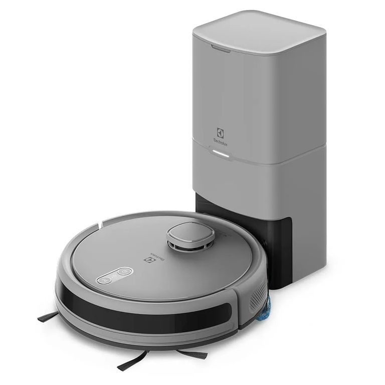 Aspiradora Robot ERB80 4 en 1 Wi-Fi con Mapeo Láser y Base Autolimpieza