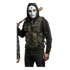 GENERICO - Mascara de Terror La Purga Cruz Halloween Cosplay