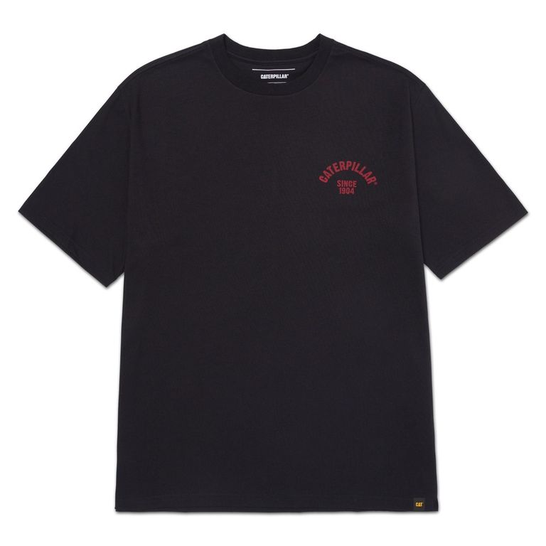 Polo Hombre Moto Graphic 2 Negro