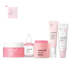 MEDICUBE - Kit Facial PDRN Pink 5 Productos + Mascarilla de Regalo