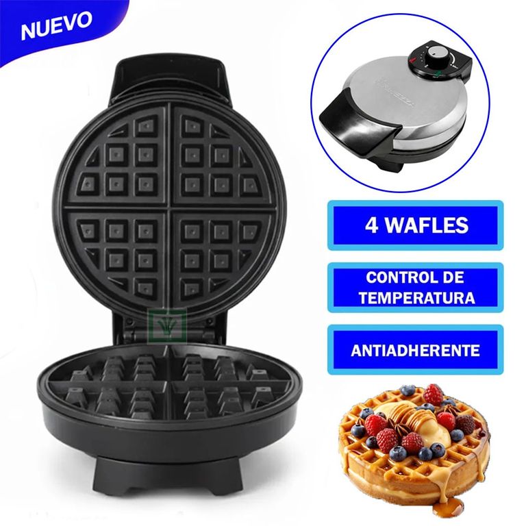 Waflera Eléctrica Antiadherente FZ-816WR