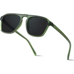 SOL - Lentes de ANDWOOD Cuadrados Aviador Polarizados UV400