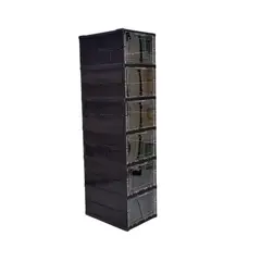 GENERICO - ZAPATERA DE PLASTICO PLEGABLE 6 NIVELES