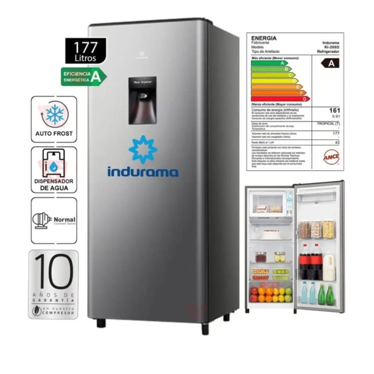 Refrigeradora RI-289D 177L Croma