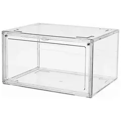 OEM - Caja Organizadora de Zapatos Acrílica Transparente Apilable Individual