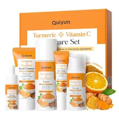 VITAMINA - Set Cuidado Facial QUIYUM Curcuma C 5pcs