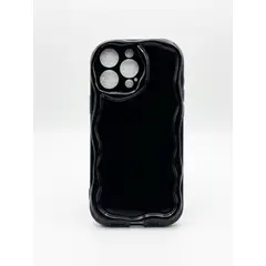 GENERICO - CASE FUNDA LISA COLOR NEGRO PARA IPHONE 16 PRO MAX