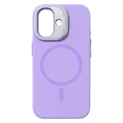 GENERICO - CASE FUNDA CON MagSafe COLOR MORADO PARA IPHONE 17