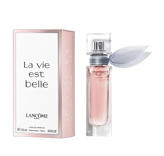 Mini Eau de Parfum La Vie Est Belle 15ml Aroma Floral Dulce de Larga Duración - Lancôme