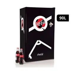 NOSTALGIA - Frigobar 90 Lt Coca Cola CKRF32CBWC-B Negro