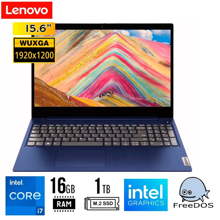 LAPTOP IDEPAD SLIM 3 15IRH10, 15.3" WUXGA IPS, Core i7 13620H 16GB 1TB SSD FREEDOS
