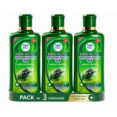 SM - 3 Shampoo Romero Crecepelo Bacc Sin Sal 2 EN 1