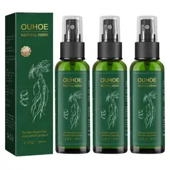 OEM - Pack x3 Ouhoe Elixir para el Crecimiento del Cabello 100 ml