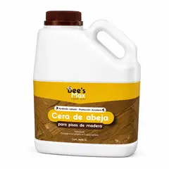 BEE'S MAX - Cera de Abeja Natural para Pisos de Madera Bee’s Max - 1 Litro