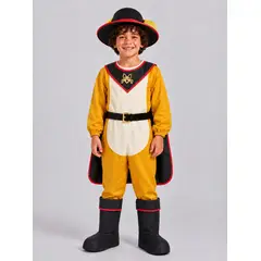 GENERICO - GATO CON BOTAS DISFRAZ PARA NIÑOS