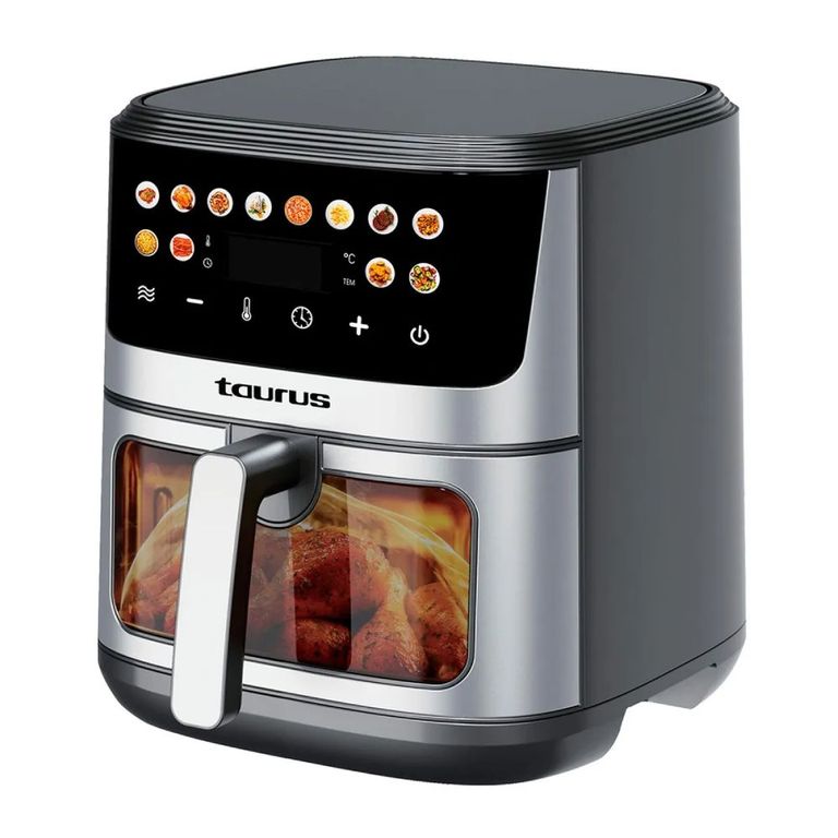 Aero Crispy II - 8L, 2100W freidora de aire con 12 programas para freír y hornear