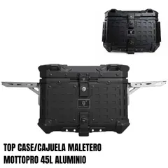 GENERICO - CAJUELA MALETERO MOTTOPRO 45L ALUMINIO MOTO
